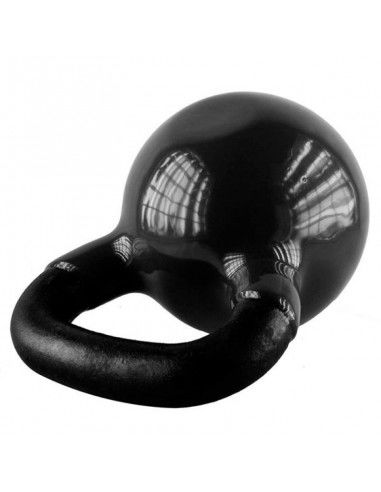 Kettlebell iron covered with vinyl HMS black KNV28 Kettlebell iron covered with vinyl HMS black KNV28