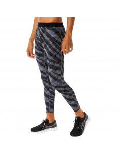 ASICS Training Γυναικείο Μακρύ Κολάν Ψηλόμεσο Γκρι 2031D099-020 2