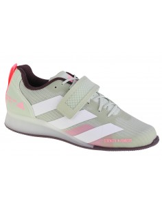 Adidas Weightlifting 3 GY8925 Γυναικεία Αθλητικά Παπούτσια Crossfit Linen Green / Cloud White / Beam Pink
