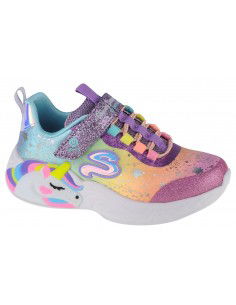 Skechers Παιδικά Sneakers με Φωτάκια Μωβ 302311L-PRMT