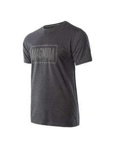 Magnum 92800396133 Ανδρικό T-shirt Γκρι με Στάμπα 2