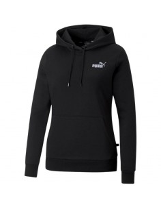 Puma Γυναικείο Φούτερ με Κουκούλα Μαύρο 670004-01