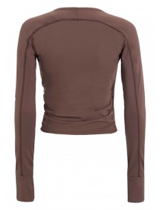 Deha Yoga Wrap TShirt B7443265227 Καφέ 2