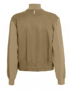 Deha Luxe Combined Full Zip Sweatshirt B7416365107 Μπέζ 2