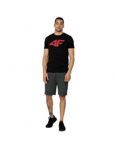 4F Ανδρικό T-shirt Μαύρο με Στάμπα H4Z22-TSM353-21S 4F Ανδρικό T-shirt Μαύρο με Στάμπα H4Z22-TSM353-21S