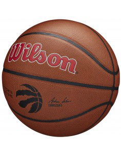 Wilson NBA Toronto Raptors Μπάλα Μπάσκετ Indoor/Outdoor WTB3100XBTOR 2
