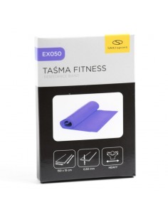 SMJ Sport EX050 Ελαστικός Ιμάντας Γυμναστικής Σκληρός Μωβ 2