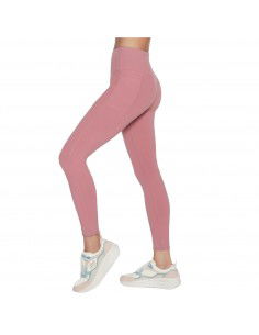 Skechers Go Walk Training Γυναικείο Μακρύ Κολάν Ψηλόμεσο Μωβ W03LG30B-MVE 2