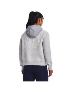 Under Armour Rival Γυναικείο Φούτερ με Κουκούλα Γκρι 1373031-014 2