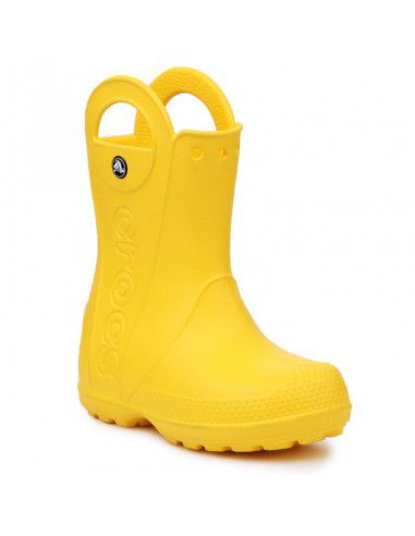 Crocs Παιδικές Γαλότσες Handle It Κίτρινες 12803-730 Crocs Παιδικές Γαλότσες Handle It Κίτρινες 12803-730