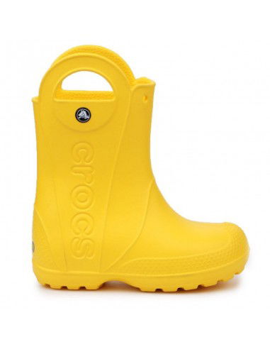 Crocs Παιδικές Γαλότσες Handle It Κίτρινες 12803-730 Crocs Παιδικές Γαλότσες Handle It Κίτρινες 12803-730