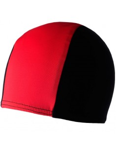 Crowell lycraJrblackred swimming cap