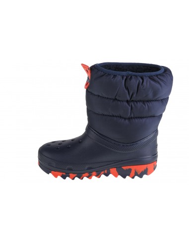 Crocs Παιδικές Γαλότσες με Εσωτερική Επένδυση Puff Μπλε 207684-410 Crocs Παιδικές Γαλότσες με Εσωτερική Επένδυση Puff Μπλε 207684-410