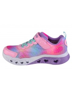 Skechers Παιδικά Sneakers Flutter Heart με Φωτάκια Ροζ 302315L-PKMT 2
