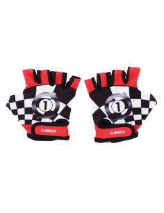 Globber 528100 XS 2 gloves New RedRacing Jr HSTNK000013851