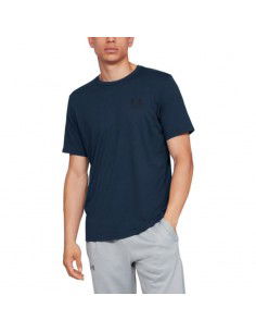 Under Armour Sportstyle Left Chest Ανδρικό Αθλητικό T-shirt Κοντομάνικο Navy Μπλε 1326799-408