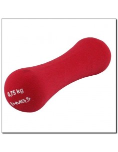 Neoprene coated cast iron weight 075kg 17025 2