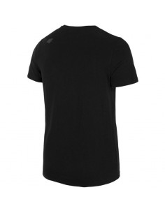 4F Ανδρικό T-shirt Μαύρο με Λογότυπο H4Z22-TSM354-21S 2
