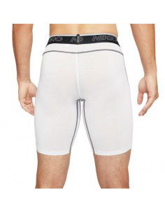 Nike Pro Dri-Fit DD1911-100 Ανδρικό Αθλητικό Κολάν Κοντό Λευκό 2
