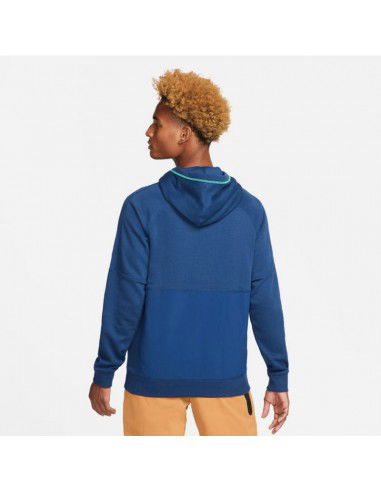 Nike Brazilian Travel Ανδρικό Φούτερ με Κουκούλα και Τσέπες Μπλε DH4822-490 Nike Brazilian Travel Ανδρικό Φούτερ με Κουκούλα και Τσέπες Μπλε DH4822-490