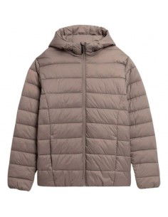 Outhorn Ανδρικό Χειμωνιάτικο Μπουφάν Puffer Καφέ HAW22-TDJAM017-81S