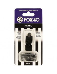 Pearl Fox whistle 40 string black