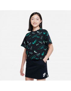 Nike Παιδικό T-shirt Μαύρο DV0568-010