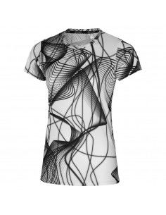 Mizuno Graphic Tee W J2GA270501 Λευκό