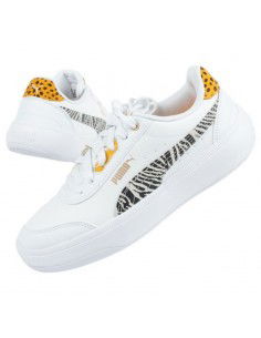 Puma Tori Safari Γυναικεία Sneakers Λευκά 384933-01