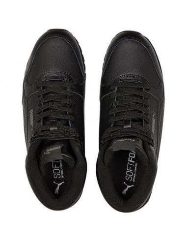 Puma St Runner V3 Μποτάκια Μαύρα 387638-01 Puma St Runner V3 Μποτάκια Μαύρα 387638-01
