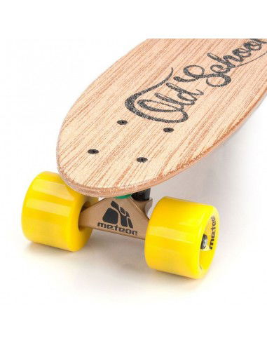 Meteor Old School 24290 6.3" Complete Shortboard Μπεζ Meteor Old School 24290 6.3" Complete Shortboard Μπεζ