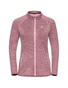 Odlo FLI Mid Layer Zip W 54256130787 Ρόζ