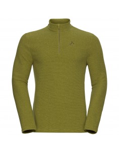 Odlo Roy Half Zip Mid Layer 54233240409 Πράσινο