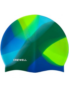 Crowell KOL.20 Σκουφάκι Κολύμβησης Ενηλίκων από Σιλικόνη Πολύχρωμο