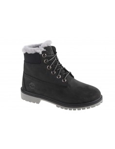 Timberland Δερμάτινα Γυναικεία Αρβυλάκια με Μεσαίο Τακούνι Μαύρα A41UX