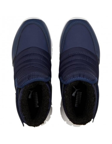 Puma Nieve Wtr Παιδικά Μποτάκια Χιονιού με Σκρατς Μπλε 380745-06 Puma Nieve Wtr Παιδικά Μποτάκια Χιονιού με Σκρατς Μπλε 380745-06