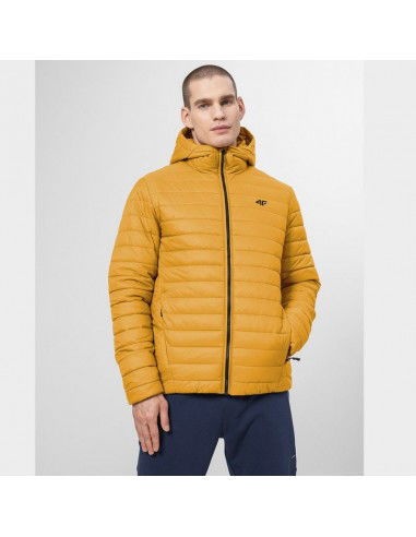 4F Ανδρικό Χειμωνιάτικο Μπουφάν Puffer Κίτρινο H4Z22-KUMP004-71S 4F Ανδρικό Χειμωνιάτικο Μπουφάν Puffer Κίτρινο H4Z22-KUMP004-71S