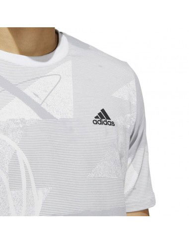 Adidas Iginite Ανδρικό T-shirt Γκρι με Στάμπα HL0087 Adidas Iginite Ανδρικό T-shirt Γκρι με Στάμπα HL0087