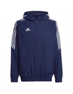 Adidas Condivo 22 All Weather Ανδρικό Μπουφάν Navy Μπλε HA6266 2