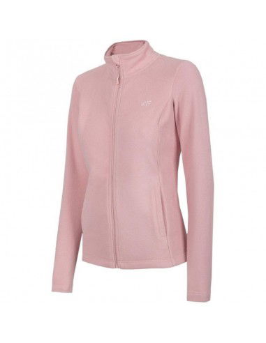 4F Fleece Γυναικεία Ζακέτα με Φερμουάρ σε Ροζ Χρώμα H4Z22-PLD350-65S 4F Fleece Γυναικεία Ζακέτα με Φερμουάρ σε Ροζ Χρώμα H4Z22-PLD350-65S