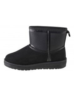 Big Star Suede Γυναικεία Μποτάκια Μαύρα KK274614 2