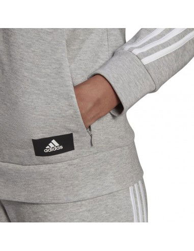 Adidas Sportswear Future Icons Γυναικείο Φούτερ με Κουκούλα Γκρι H57289 Adidas Sportswear Future Icons Γυναικείο Φούτερ με Κουκούλα Γκρι H57289