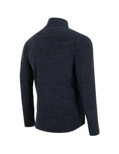 4F Ανδρική Ζακέτα Fleece με Φερμουάρ Navy Μπλε H4Z22-PLM350-30M 2