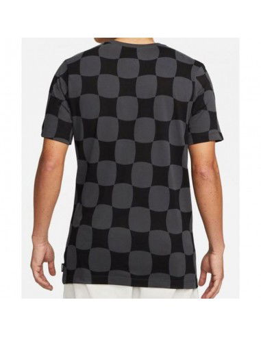 Nike Αθλητικό Ανδρικό T-shirt Dri-Fit Γκρι με Στάμπα DR7735-060 Nike Αθλητικό Ανδρικό T-shirt Dri-Fit Γκρι με Στάμπα DR7735-060