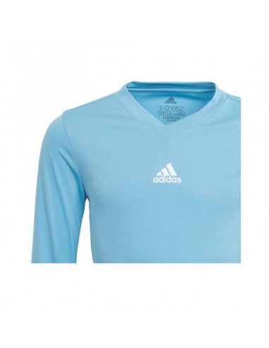 Adidas Παιδική Χειμερινή Μπλούζα Μακρυμάνικη Γαλάζια Team Base GN7512 Adidas Παιδική Χειμερινή Μπλούζα Μακρυμάνικη Γαλάζια Team Base GN7512