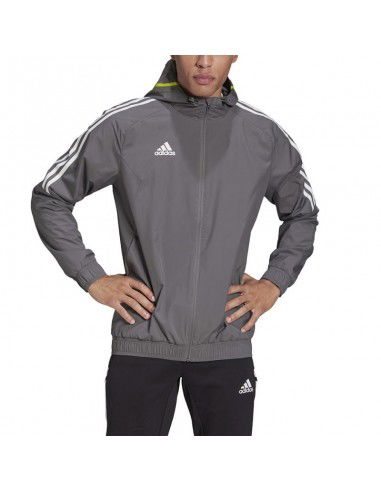 Adidas Condivo 20 Allweather Ανδρικό Χειμωνιάτικο Μπουφάν Γκρι HD2293 Adidas Condivo 20 Allweather Ανδρικό Χειμωνιάτικο Μπουφάν Γκρι HD2293