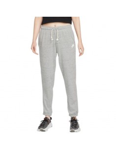 Nike Sportswear Gym Vintage Παντελόνι Γυναικείας Φόρμας με Λάστιχο Γκρι DM6390-063