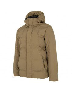 4F Ανδρικό Χειμωνιάτικο Μπουφάν Puffer Μπεζ H4Z22-KUMP007-74S 2