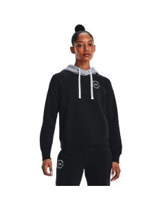 Under Armour Γυναικείο Φούτερ με Κουκούλα Μαύρο 1373031-001