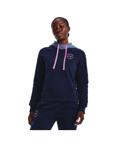 Under Armour Γυναικείο Φούτερ με Κουκούλα Μωβ 1373031-410